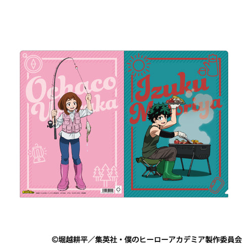 『僕のヒーローアカデミア』クリアファイル 緑谷出久&麗日お茶子